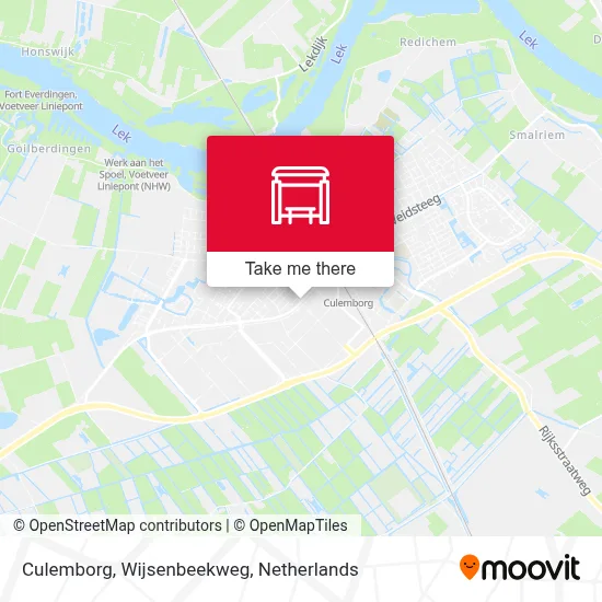 Culemborg, Wijsenbeekweg map