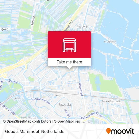 Gouda, Mammoet map