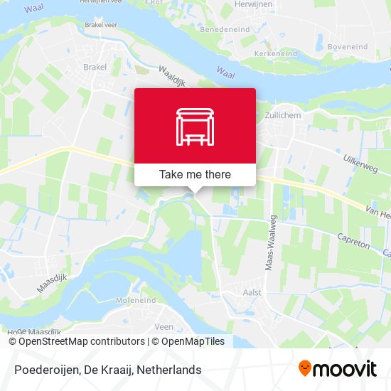 Poederoijen, De Kraaij map