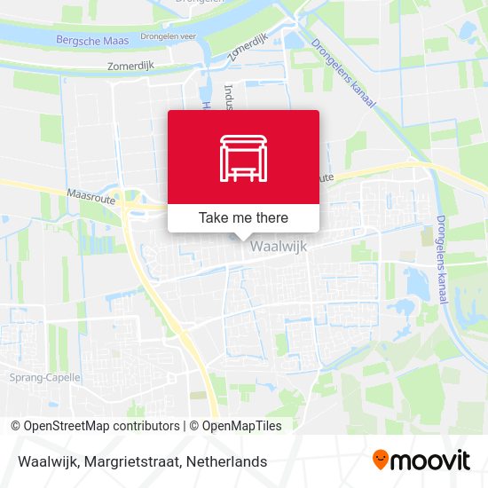 Waalwijk, Margrietstraat map