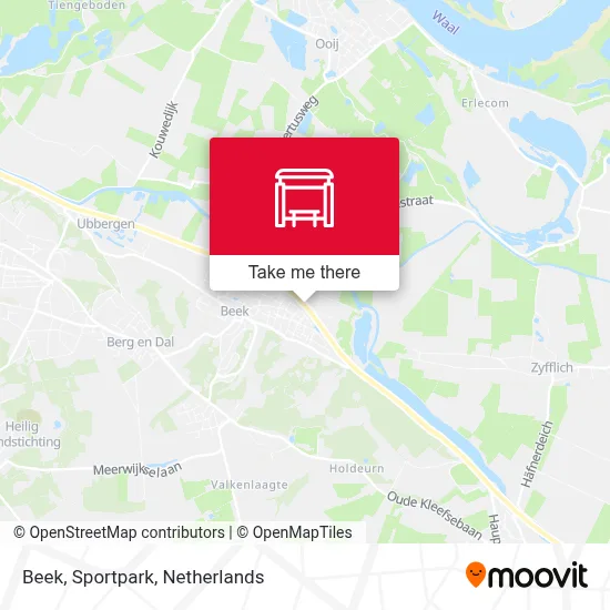 Beek, Sportpark map
