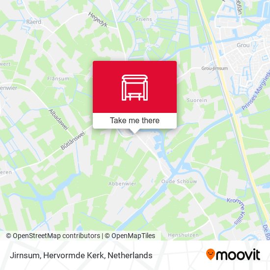 Jirnsum, Hervormde Kerk map