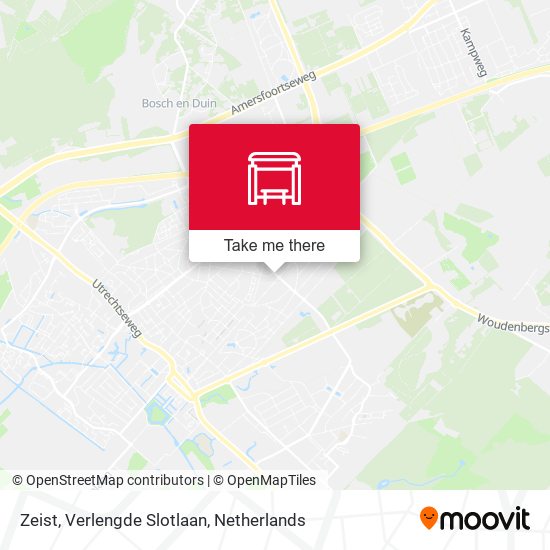 Zeist, Verlengde Slotlaan map