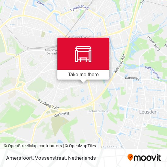 Amersfoort, Vossenstraat map