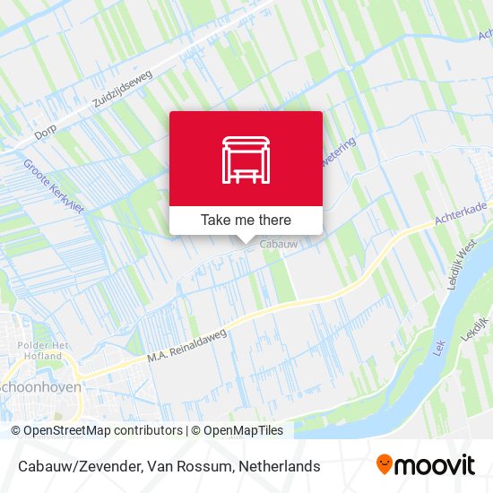 Cabauw/Zevender, Van Rossum map