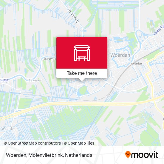 Woerden, Molenvlietbrink map