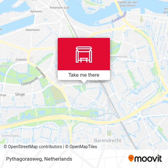 Pythagorasweg Karte