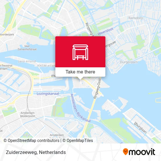 Zuiderzeeweg map