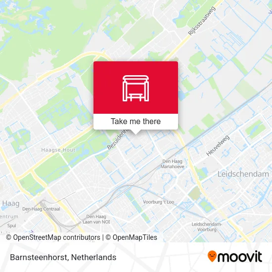 Barnsteenhorst map