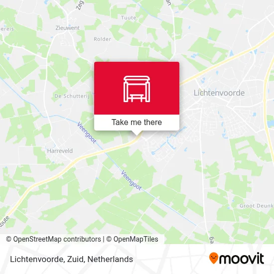 Lichtenvoorde, Zuid map