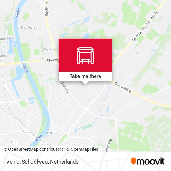 Venlo, Schoolweg map