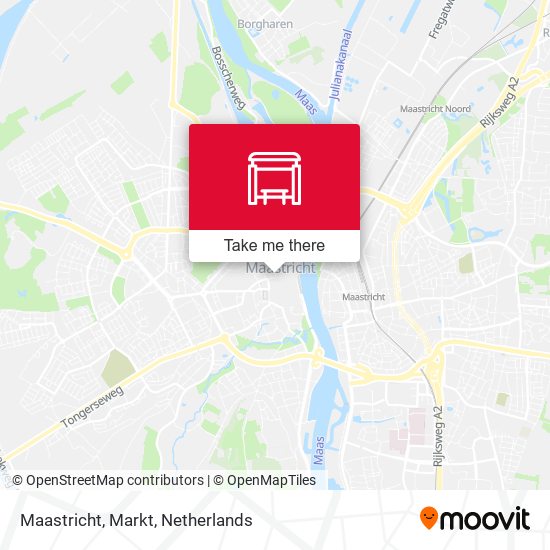 Maastricht, Markt map