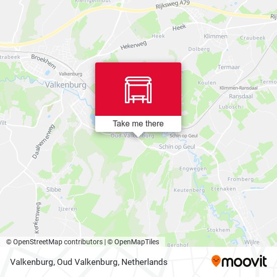 Valkenburg, Oud Valkenburg map