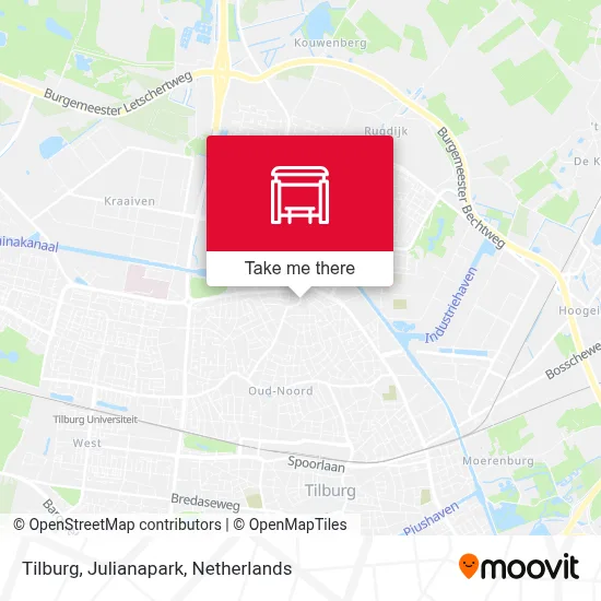 Tilburg, Julianapark map