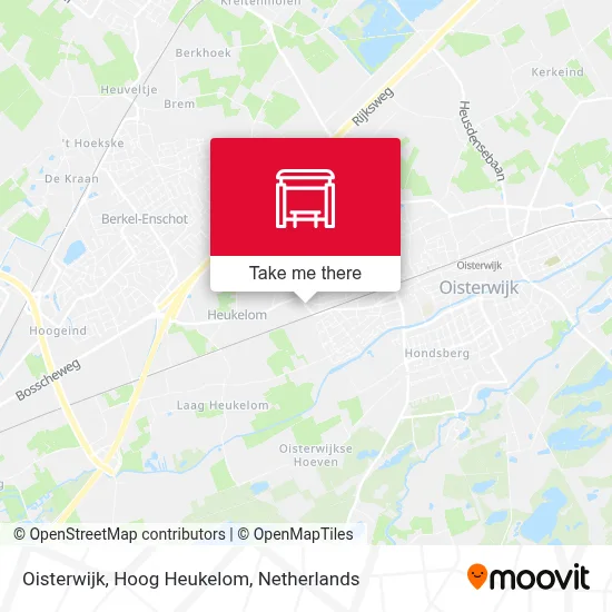 Oisterwijk, Hoog Heukelom map