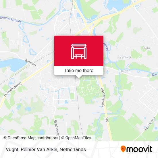 Vught, Reinier Van Arkel map
