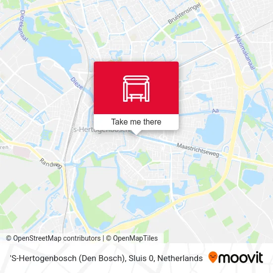 'S-Hertogenbosch (Den Bosch), Sluis 0 Karte