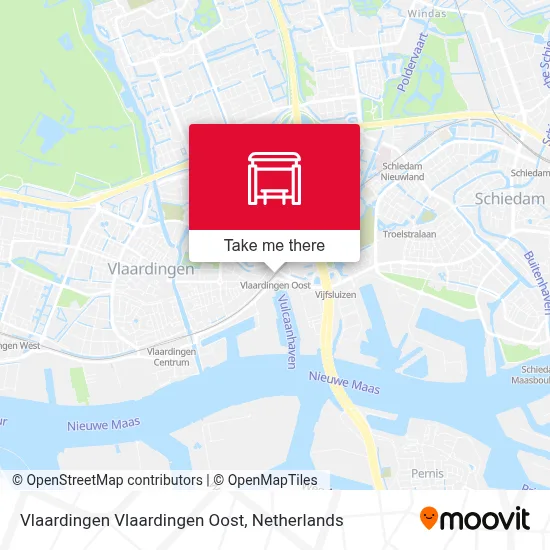 Vlaardingen Vlaardingen Oost map