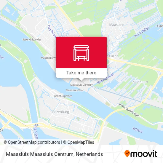 Maassluis Maassluis Centrum map