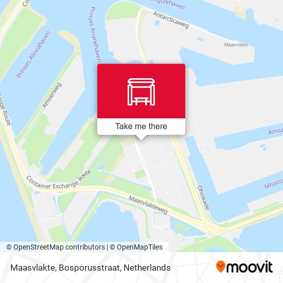 Maasvlakte, Bosporusstraat map