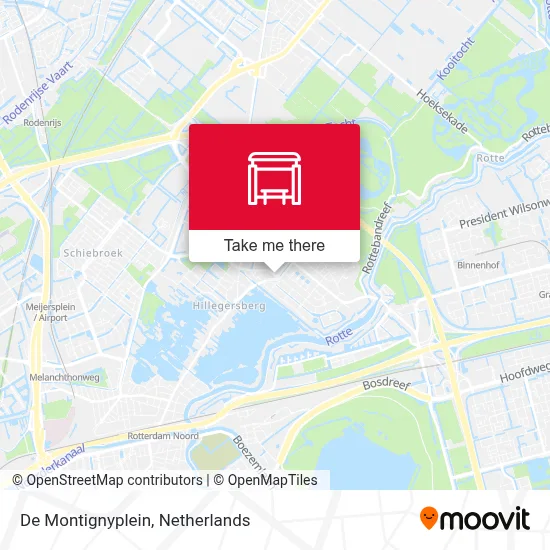 De Montignyplein map
