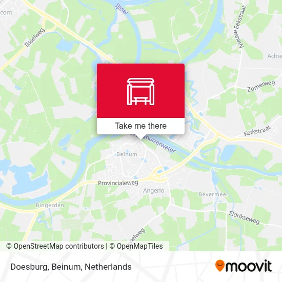 Doesburg, Beinum map