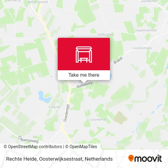 Rechte Heide, Oosterwijksestraat map