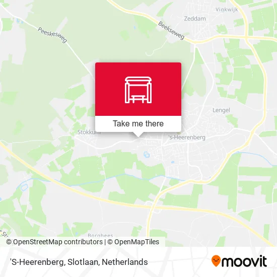 'S-Heerenberg, Slotlaan map