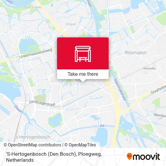 'S-Hertogenbosch (Den Bosch), Ploegweg map