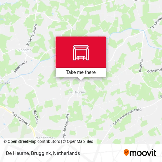 De Heurne, Bruggink map