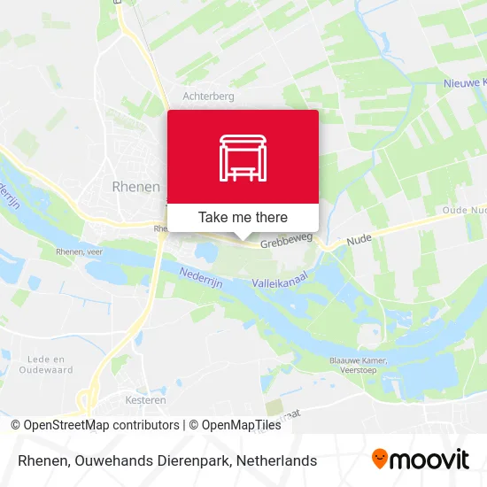 Rhenen, Ouwehands Dierenpark map