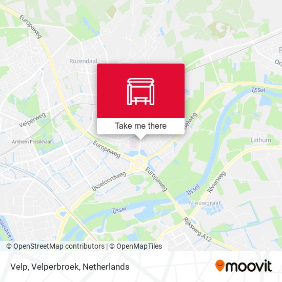 Velp, Velperbroek map