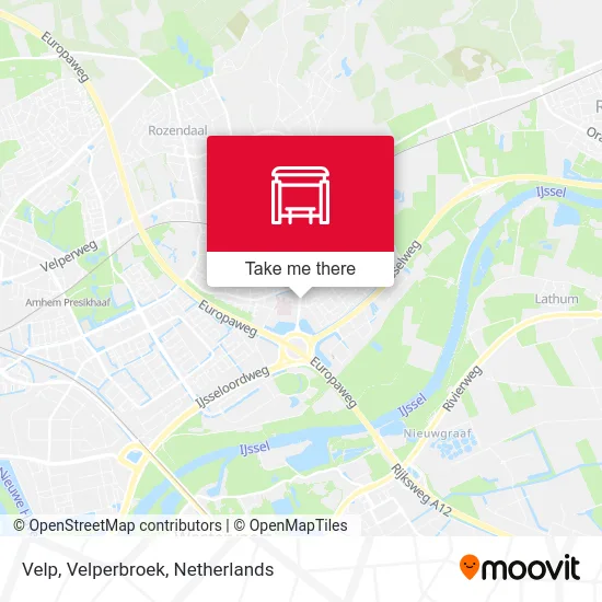 Velp, Velperbroek map