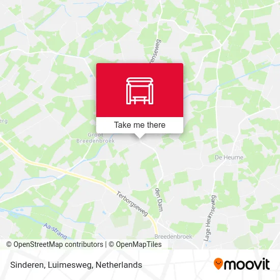 Sinderen, Luimesweg map