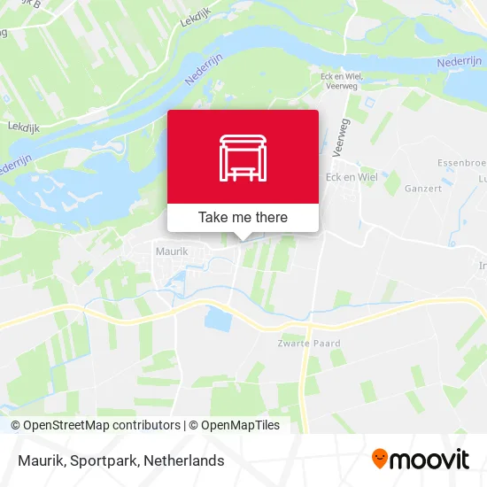 Maurik, Sportpark map
