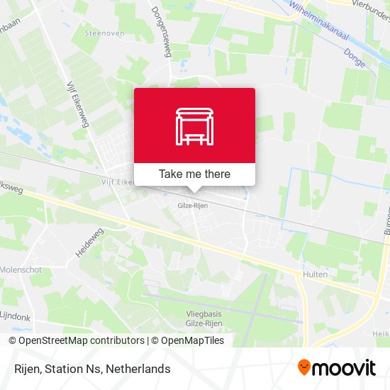 Rijen, Station Ns map