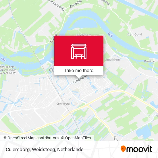 Culemborg, Weidsteeg map