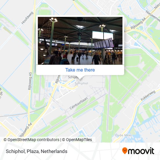 Schiphol, Plaza map