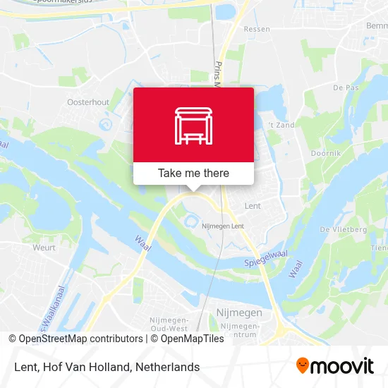 Lent, Hof Van Holland map