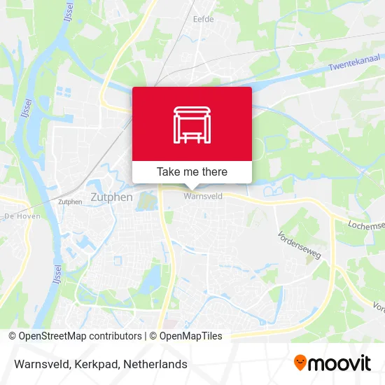 Warnsveld, Kerkpad map