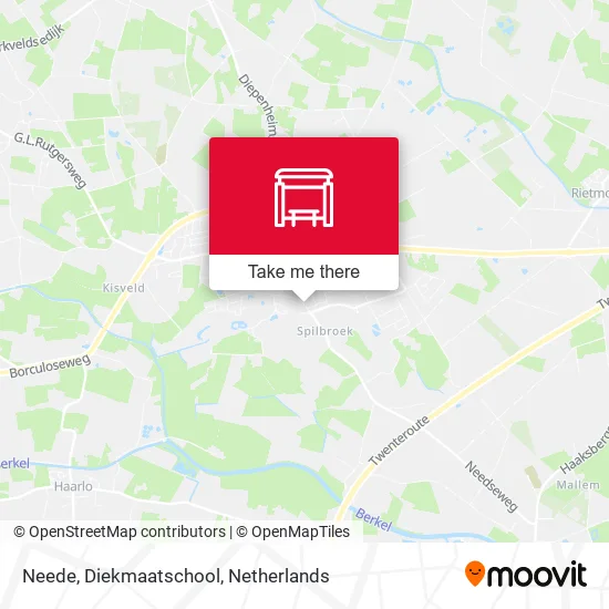 Neede, Diekmaatschool map