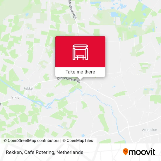 Rekken, Cafe Rotering map