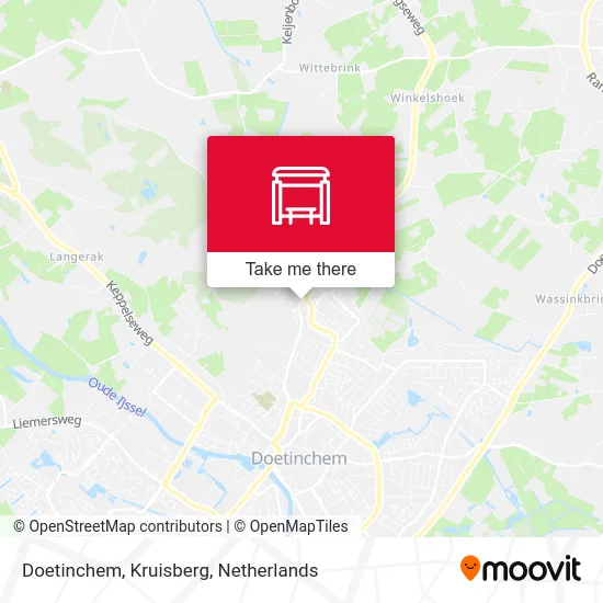 Doetinchem, Kruisberg map