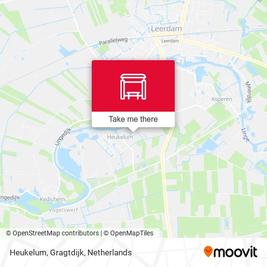 Heukelum, Gragtdijk map