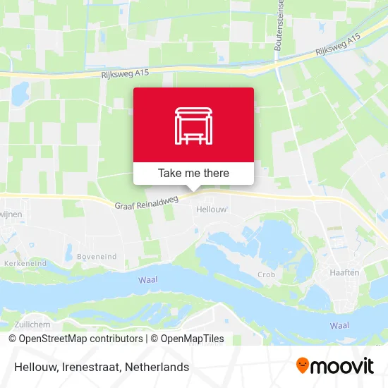 Hellouw, Irenestraat map