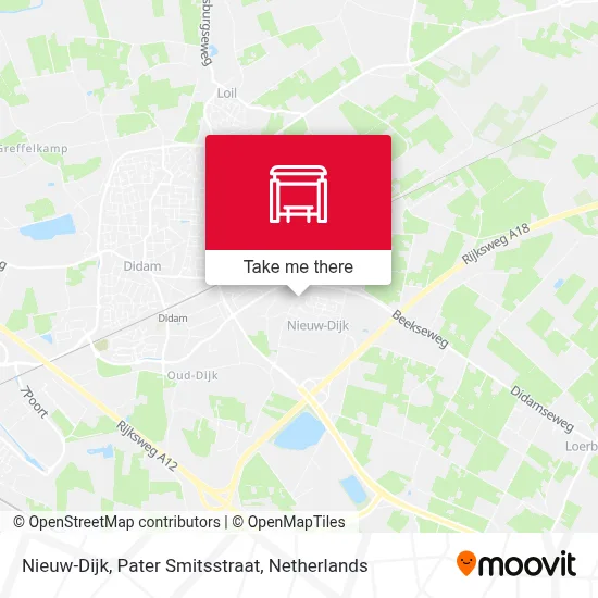 Nieuw-Dijk, Pater Smitsstraat map
