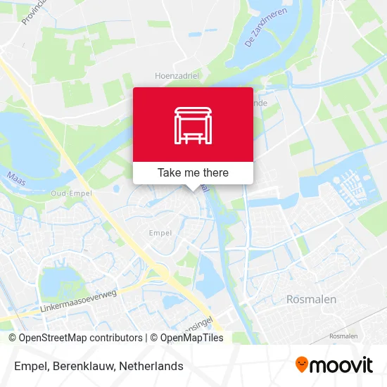 Empel, Berenklauw map