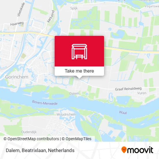 Dalem, Beatrixlaan map