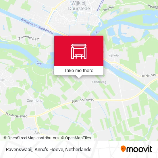 Ravenswaaij, Anna's Hoeve map