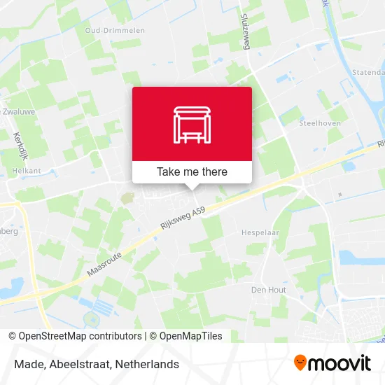 Made, Abeelstraat Karte